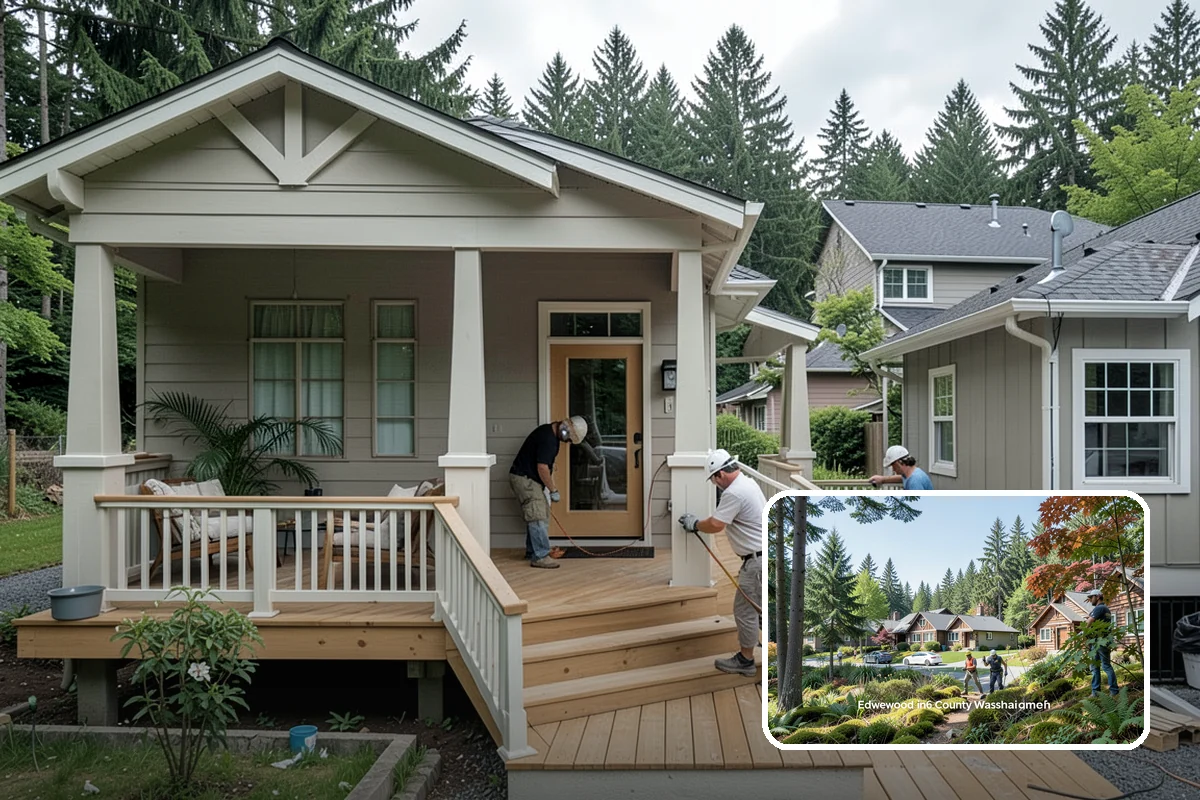 Fixer-Upper Renovation in Edgewood, Pierce County, WA - Neglected properties transformed into comfortable homes