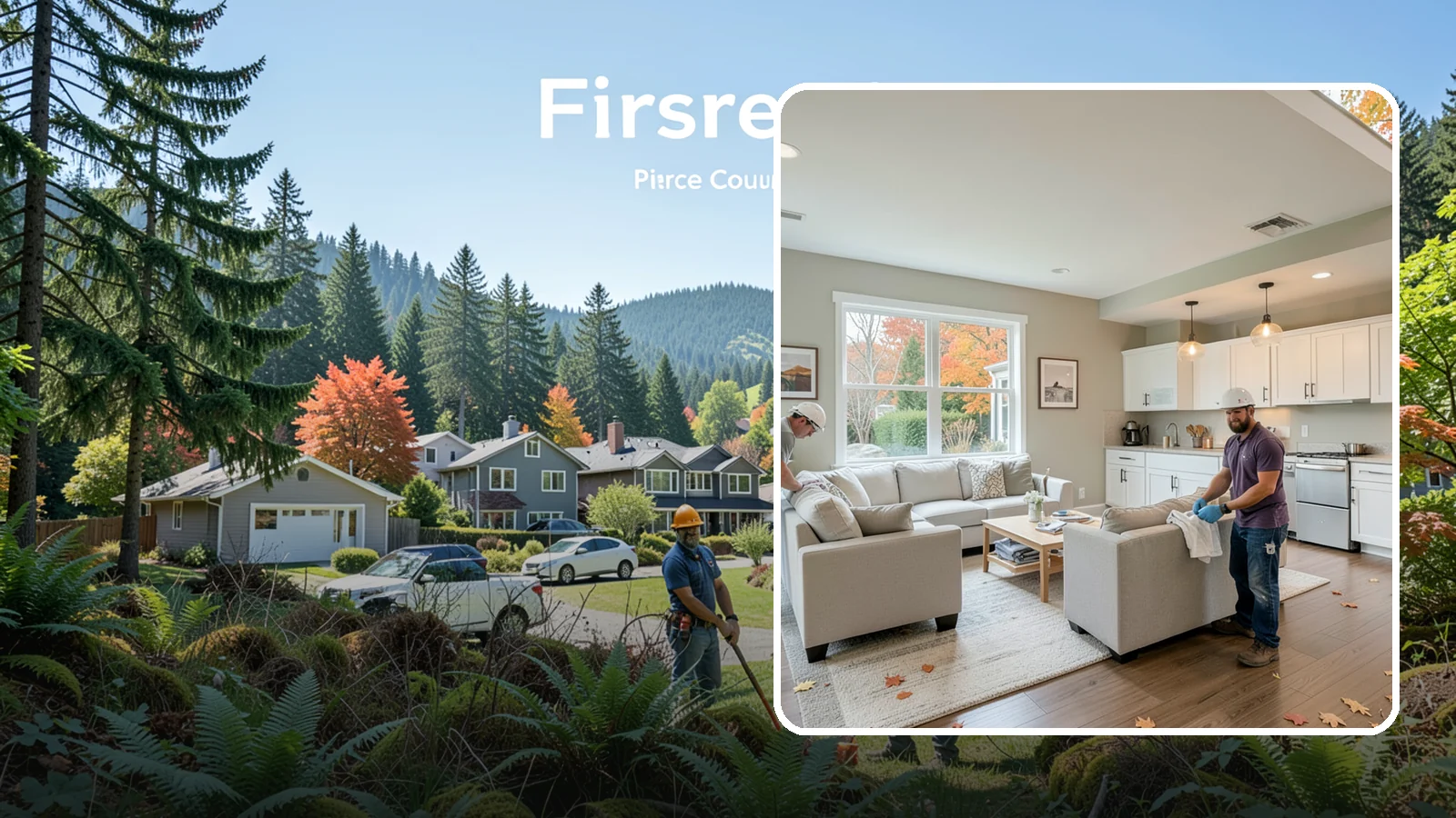 Fixer-Upper Renovation in Fircrest, Pierce County, WA - Fixer-upper renovation that turns a neglected Western Washington property into a comfortable, move-in-ready home.