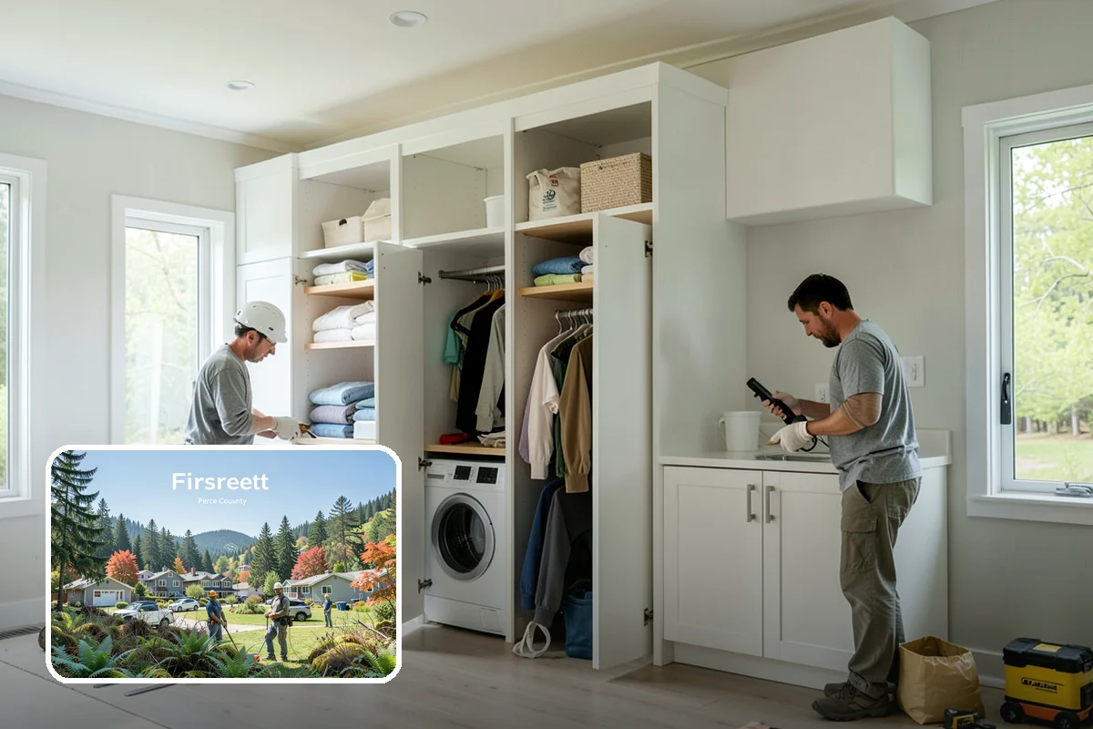 Fixer-Upper Renovation in Fircrest, Pierce County, WA - Neglected properties transformed into comfortable homes