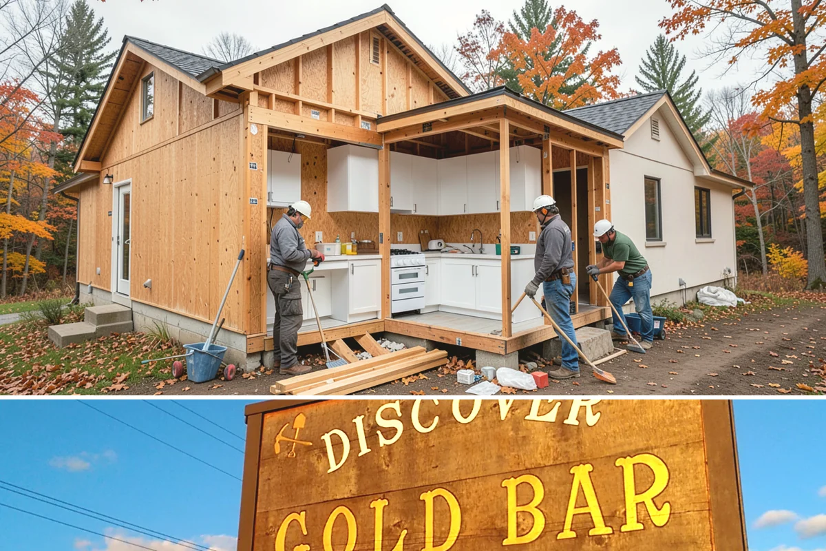 Fixer-Upper Renovation in Gold Bar, Snohomish County, WA - Fixer-upper interior work moves forward in any season, and starting during the off-peak winter months can secure better crew...