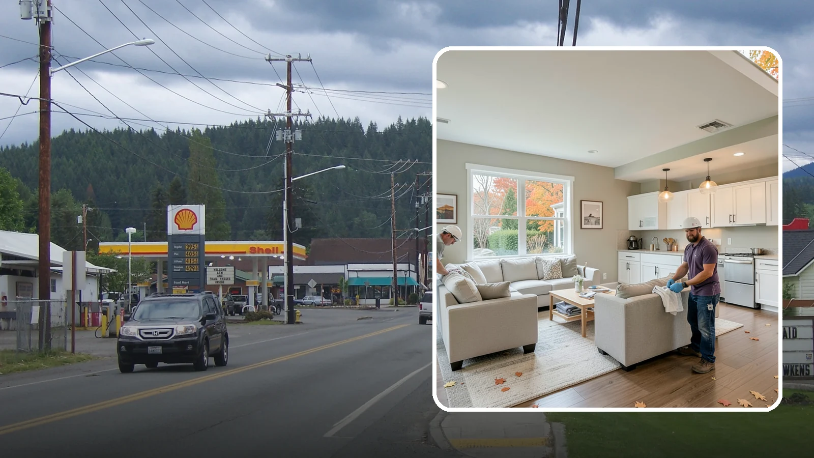 Fixer-Upper Renovation in Granite Falls, Snohomish County, WA - Fixer-upper renovation that turns a neglected Western Washington property into a comfortable, move-in-ready home.