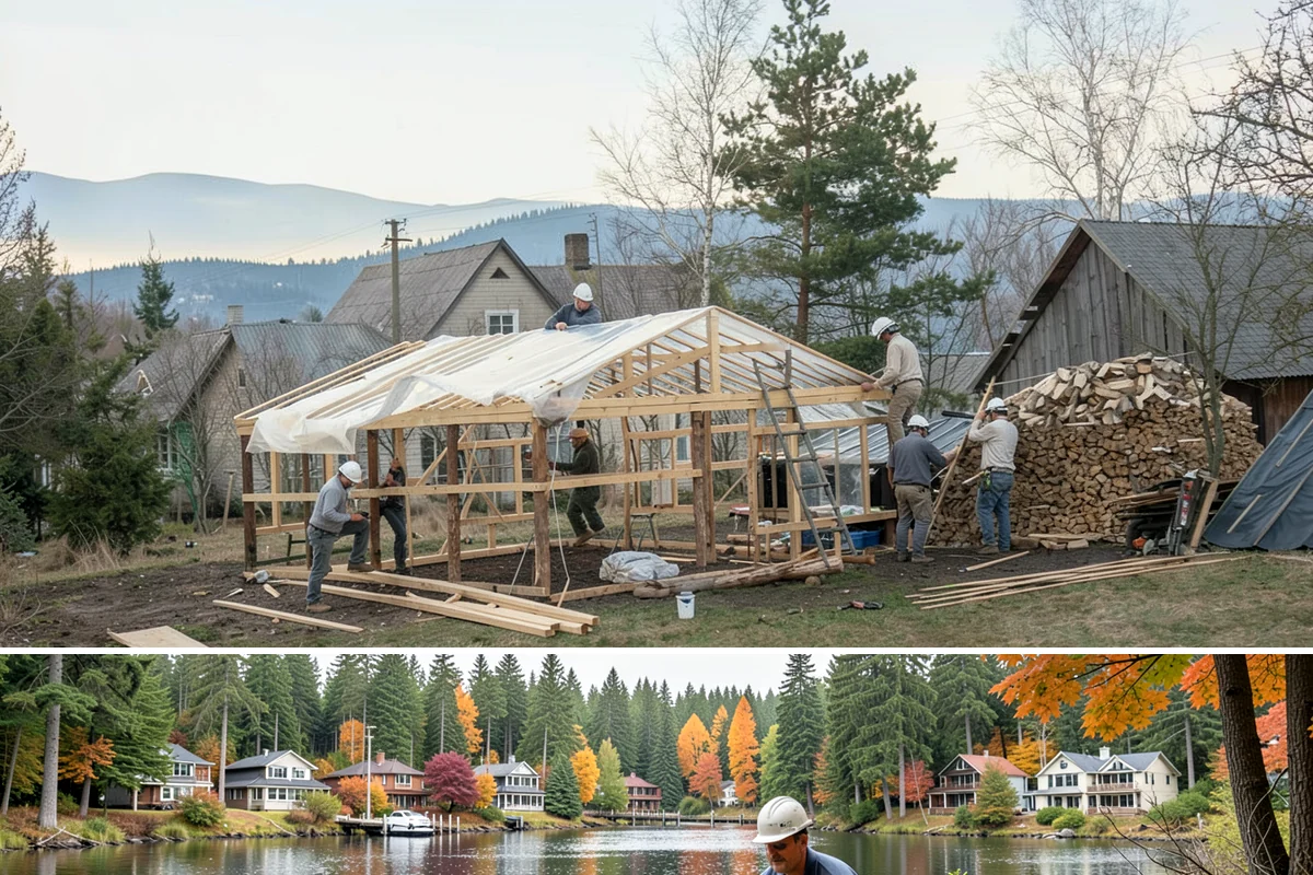 Fixer-Upper Renovation in La Conner, Skagit County, WA - Fixer-upper interior work moves forward in any season, and starting during the off-peak winter months can secure better crew...