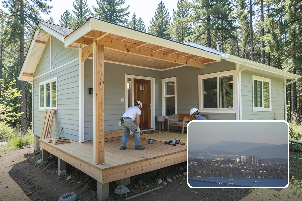 Fixer-Upper Renovation in Medina, King County, WA - Neglected properties transformed into comfortable homes