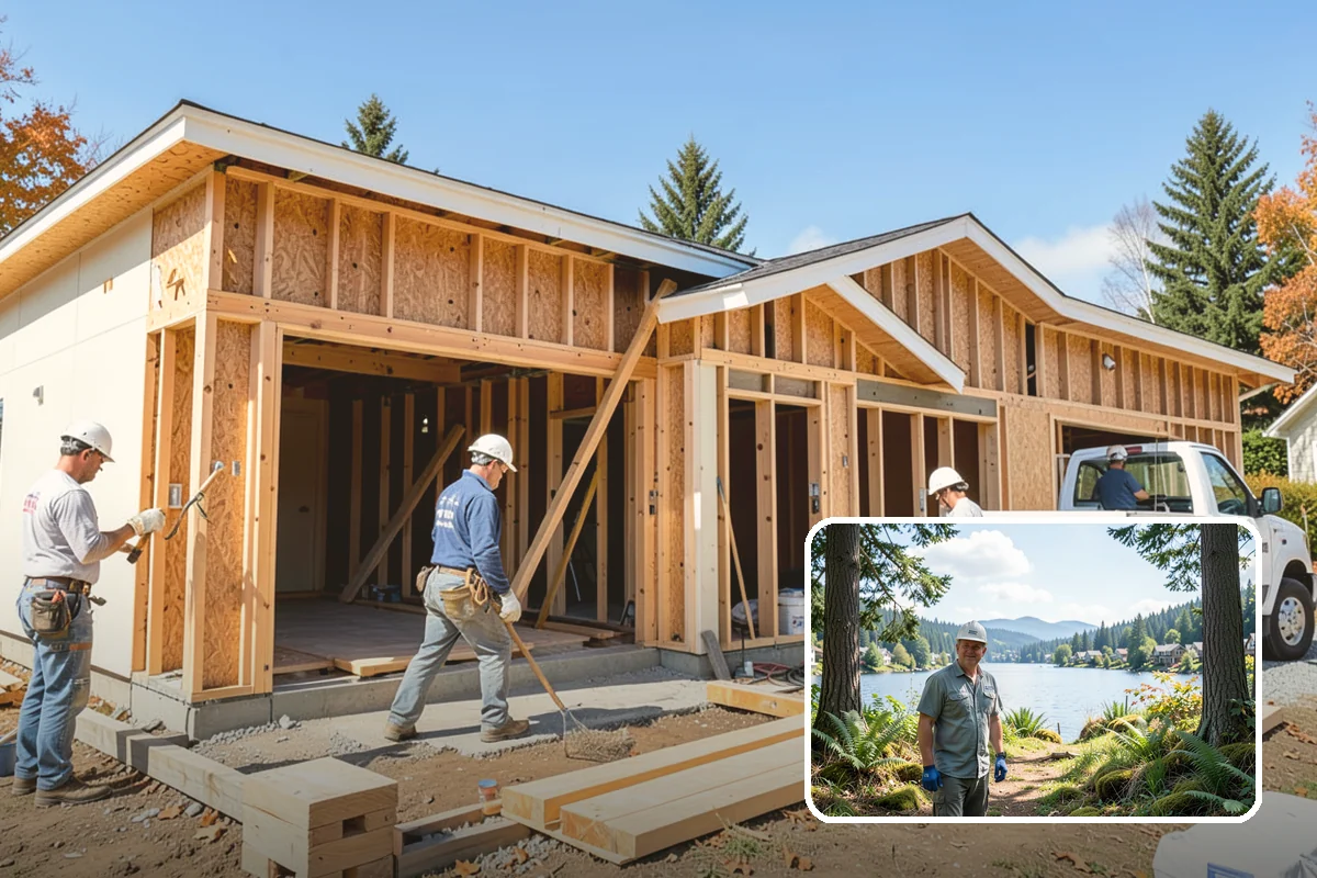 Fixer-Upper Renovation in Milton, King County, WA - Neglected properties transformed into comfortable homes