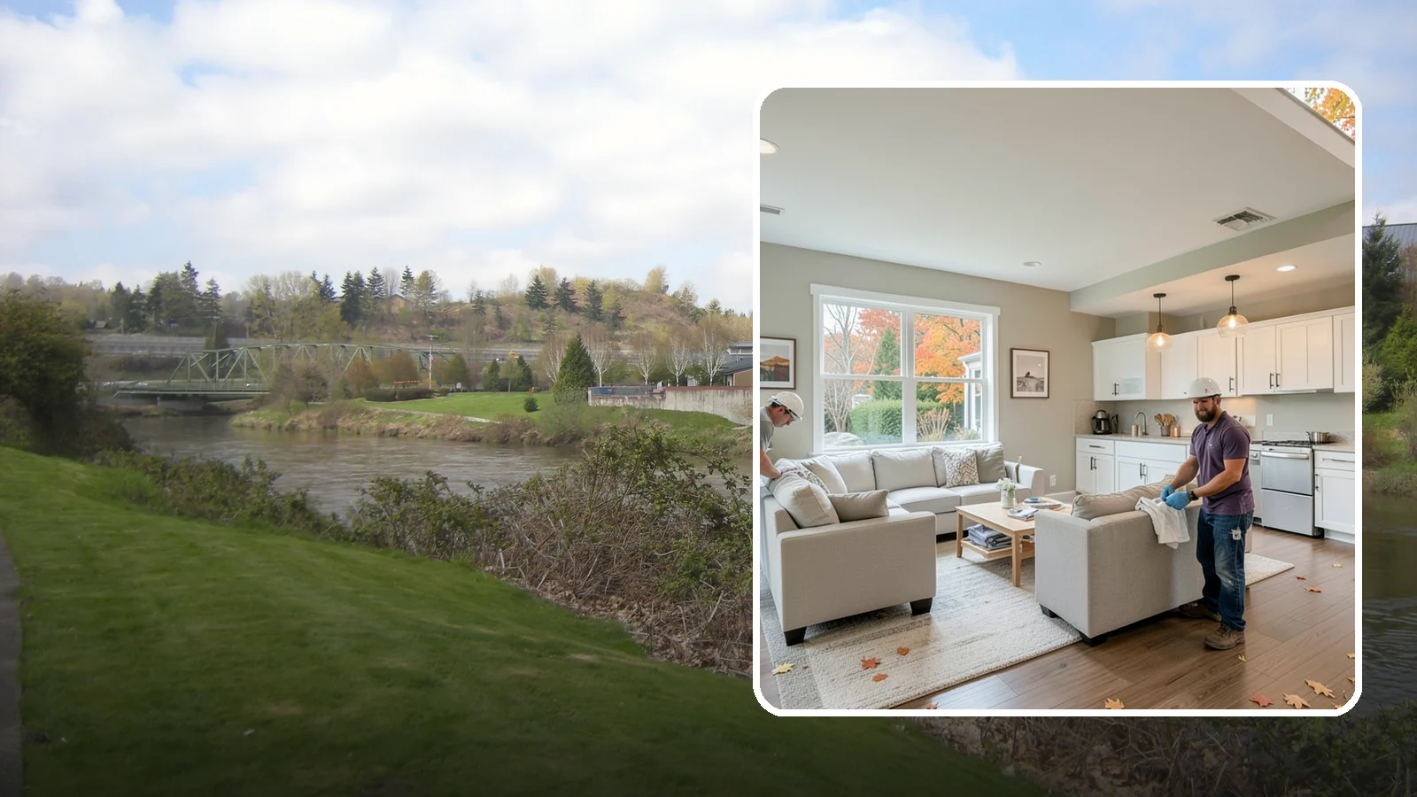 Fixer-Upper Renovation in Tukwila, King County, WA - Fixer-upper renovation that turns a neglected Western Washington property into a comfortable, move-in-ready home.