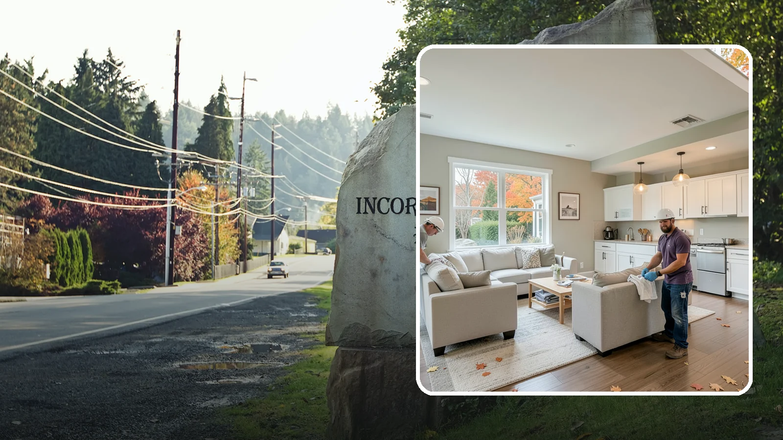 Fixer-Upper Renovation in Wilkeson, Pierce County, WA - Fixer-upper renovation that turns a neglected Western Washington property into a comfortable, move-in-ready home.
