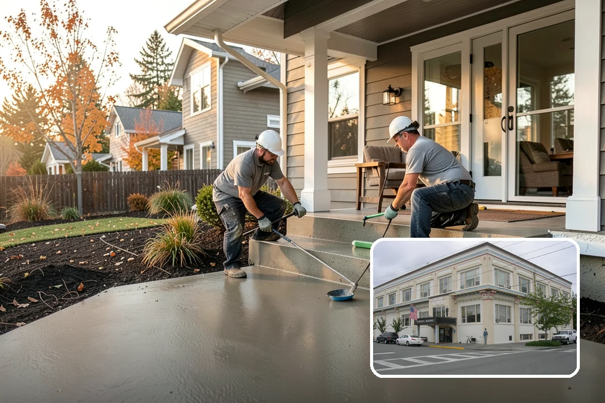 Flagstone Patio Installation in Anacortes, Skagit County, WA - Natural, one-of-a-kind stone appearance
