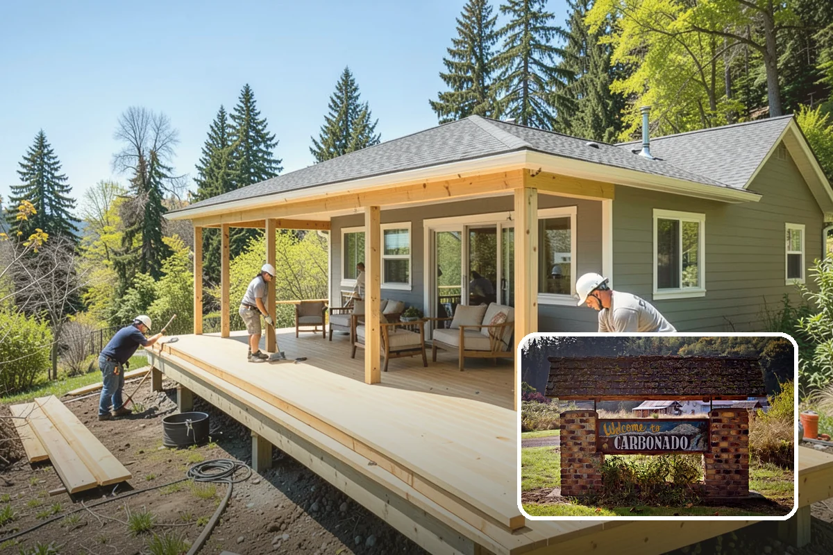 Flagstone Patio Installation in Carbonado, Pierce County, WA - Natural, one-of-a-kind stone appearance