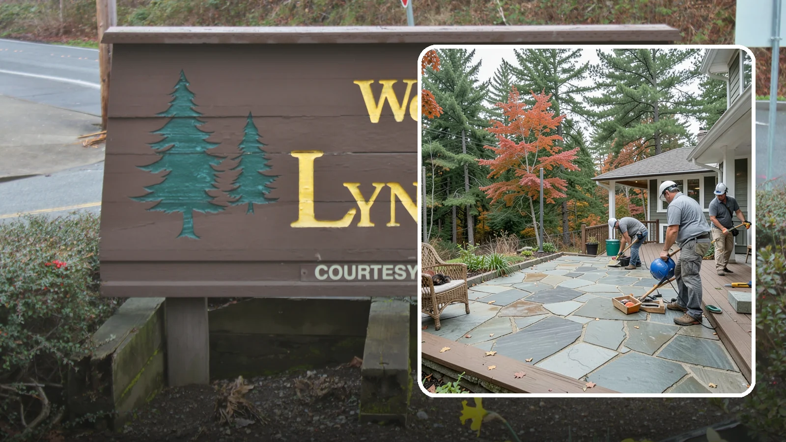 Flagstone Patio Installation in Lynnwood, Snohomish County, WA - Flagstone patio installation that brings natural stone beauty and organic texture to your yard.