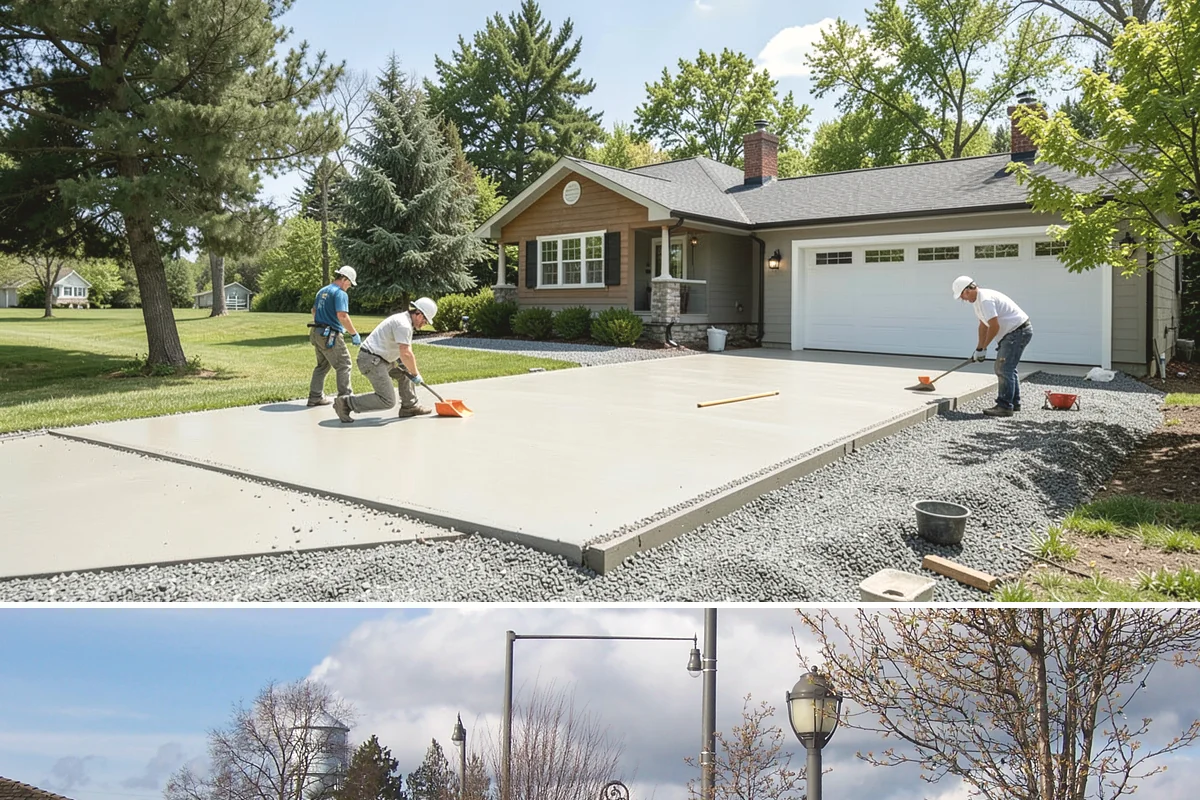 Flagstone Patio Installation in Marysville, Snohomish County, WA - Dry summer weather is ideal for setting stone and curing any mortar joints properly.