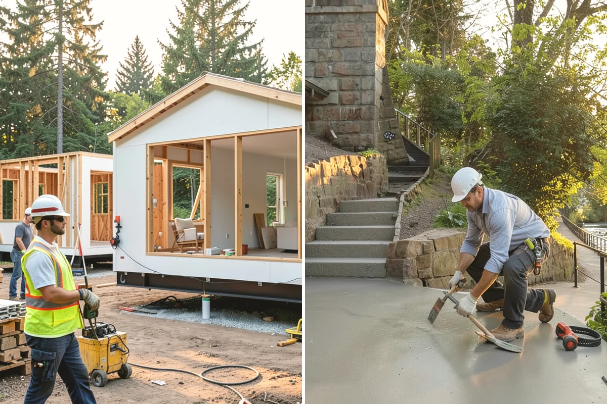Flagstone Patio Installation in Monroe, Snohomish County, WA - Plan the layout and select flagstone