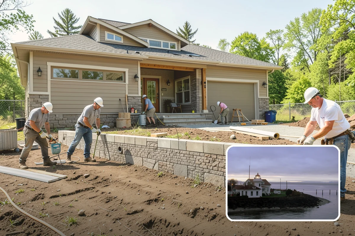 Flagstone Patio Installation in Mukilteo, Snohomish County, WA - Natural, one-of-a-kind stone appearance