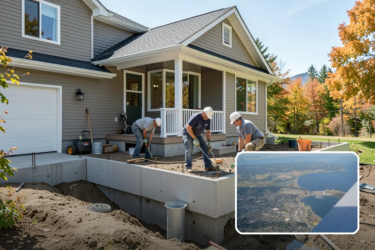 Flagstone Patio Installation in Oak Harbor, Island County, WA - Natural, one-of-a-kind stone appearance