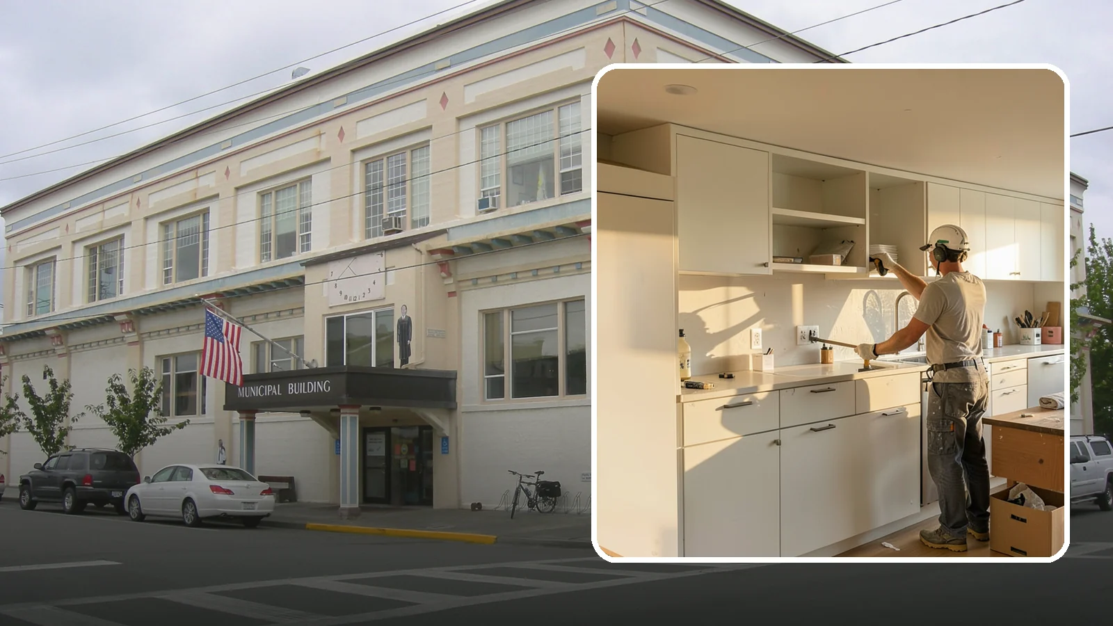 Flat-Panel Cabinet Installation in Anacortes, Skagit County, WA - Installing sleek flat-panel cabinets that bring a clean, modern, and minimalist look to your space.