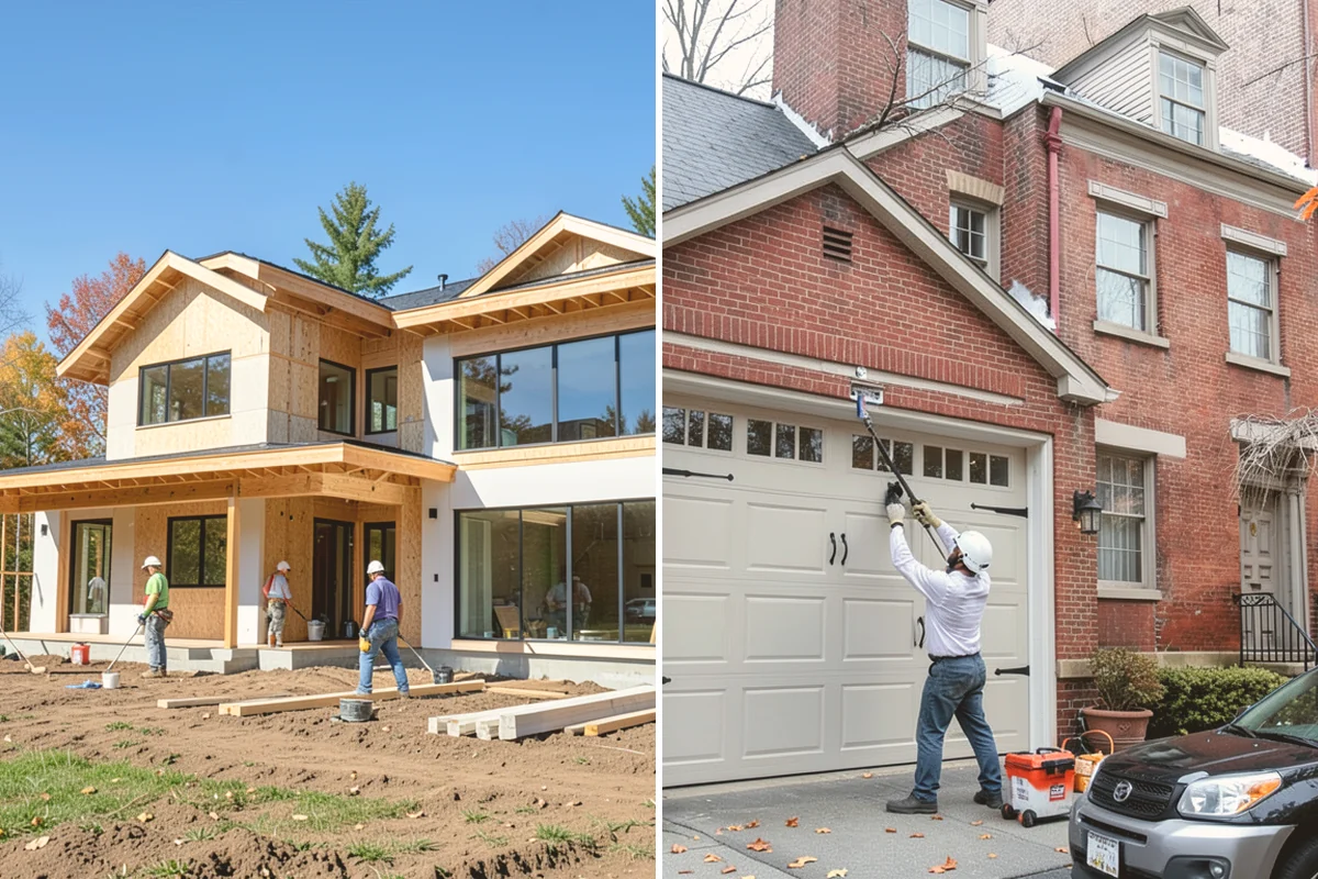 Flat-Panel Cabinet Installation in Bellevue, King County, WA - Verify layout and establish level lines