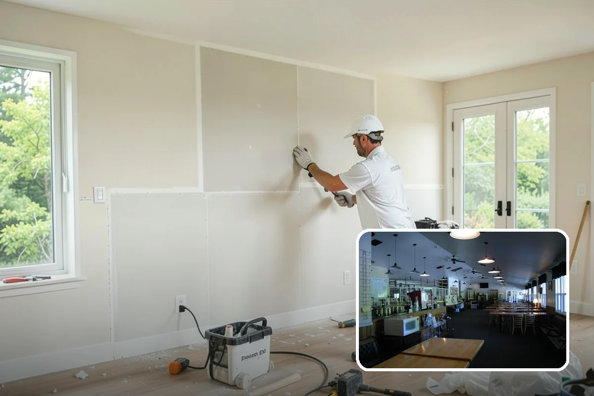 Flat-Panel Cabinet Installation in Black Diamond, King County, WA - Sleek, minimalist modern appearance