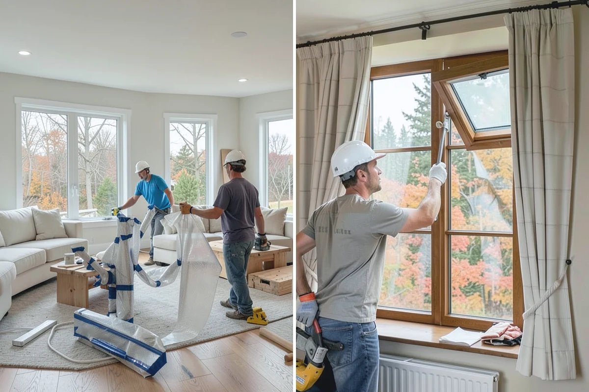 Flat-Panel Cabinet Installation in Bonney Lake, Pierce County, WA - Verify layout and establish level lines