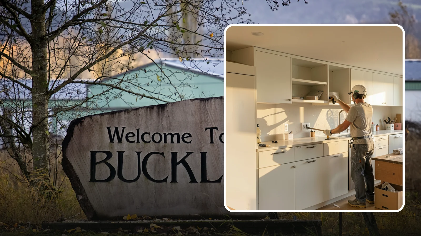 Flat-Panel Cabinet Installation in Buckley, Pierce County, WA - Installing sleek flat-panel cabinets that bring a clean, modern, and minimalist look to your space.