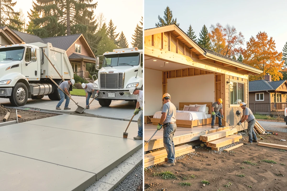 Flat-Panel Cabinet Installation in Carnation, King County, WA - Verify layout and establish level lines