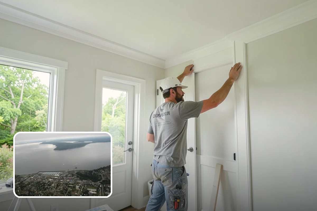 Flat-Panel Cabinet Installation in Des Moines, King County, WA - Sleek, minimalist modern appearance