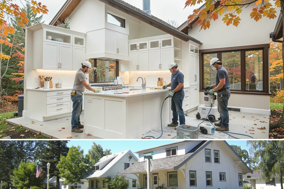 Flat-Panel Cabinet Installation in DuPont, Pierce County, WA - Flat-panel cabinet installation is indoor work handled year-round with your project timeline.
