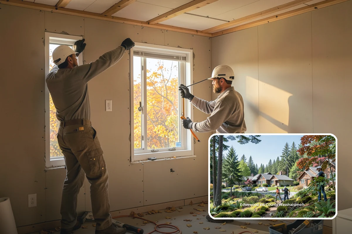 Flat-Panel Cabinet Installation in Edgewood, Pierce County, WA - Sleek, minimalist modern appearance
