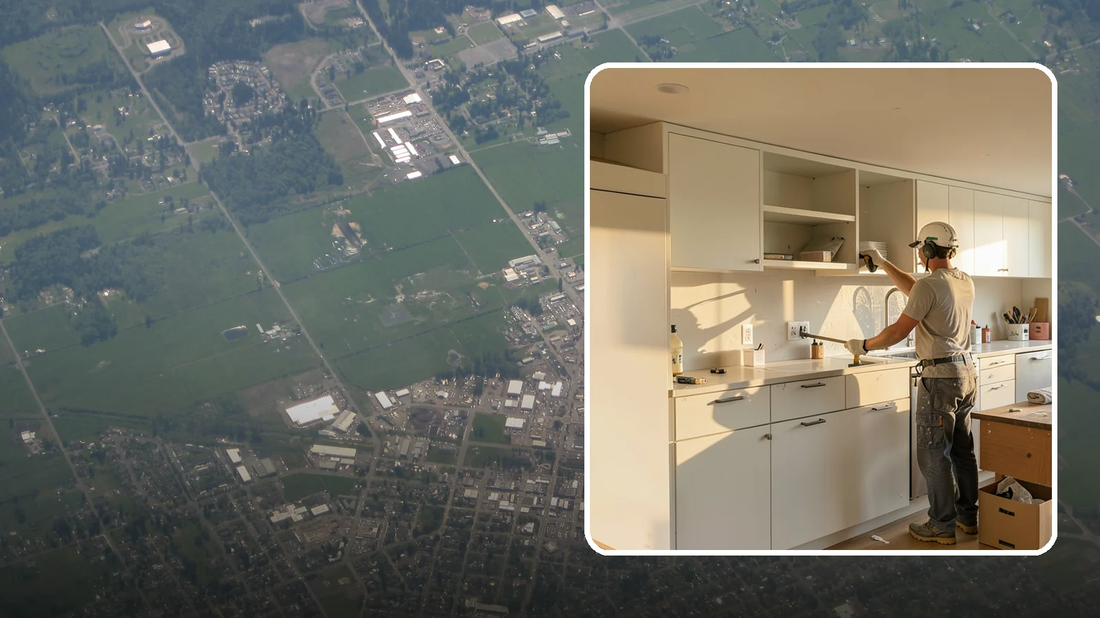 Flat-Panel Cabinet Installation in Enumclaw, King County, WA - Installing sleek flat-panel cabinets that bring a clean, modern, and minimalist look to your space.