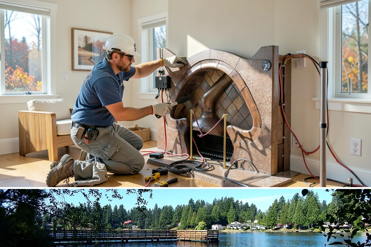 Flat-Panel Cabinet Installation in Federal Way, King County, WA - Flat-panel cabinet installation is indoor work handled year-round with your project timeline.