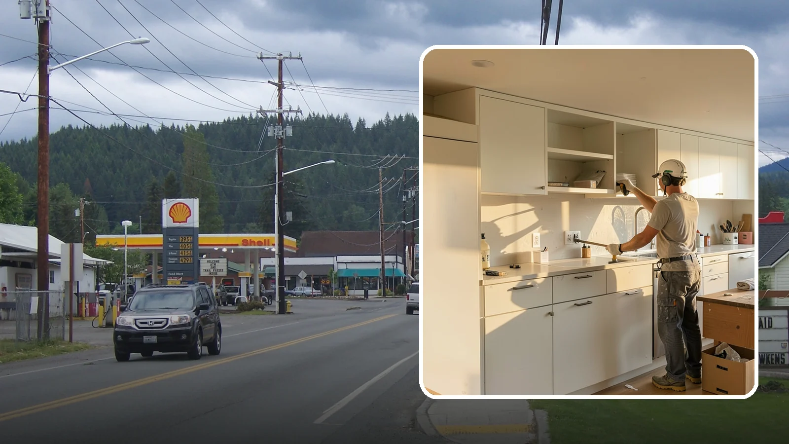 Flat-Panel Cabinet Installation in Granite Falls, Snohomish County, WA - Installing sleek flat-panel cabinets that bring a clean, modern, and minimalist look to your space.