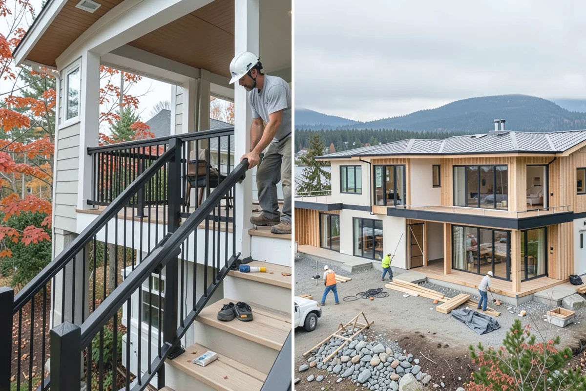 Flat-Panel Cabinet Installation in Hamilton, Skagit County, WA - Verify layout and establish level lines