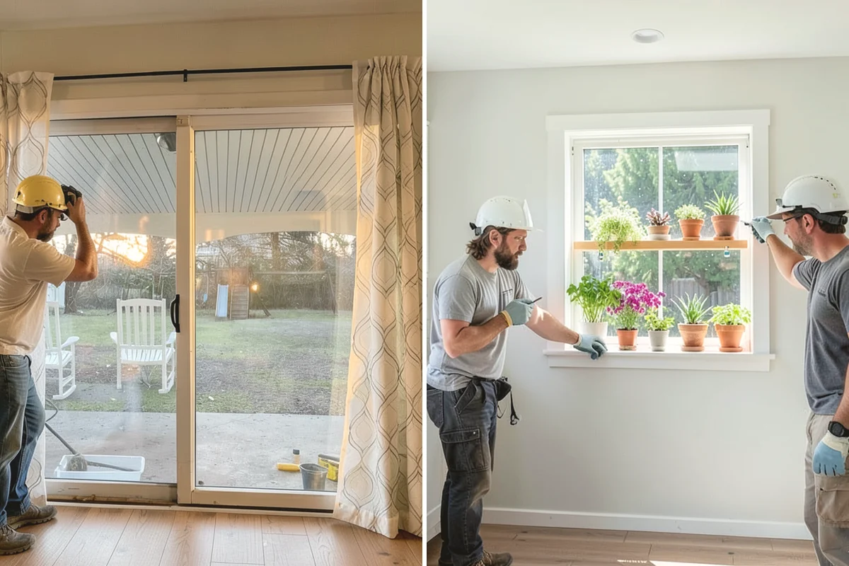 Flat-Panel Cabinet Installation in Issaquah, King County, WA - Verify layout and establish level lines
