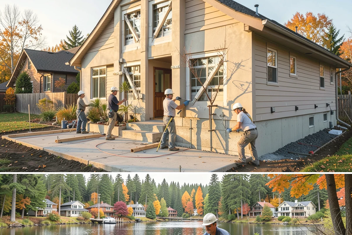 Flat-Panel Cabinet Installation in La Conner, Skagit County, WA - Flat-panel cabinet installation is indoor work handled year-round with your project timeline.