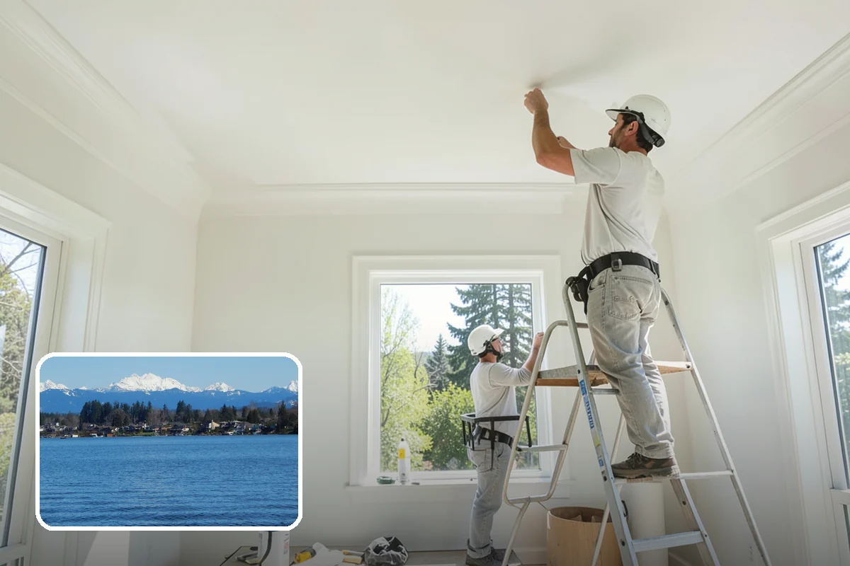 Flat-Panel Cabinet Installation in Lake Stevens, Snohomish County, WA - Sleek, minimalist modern appearance
