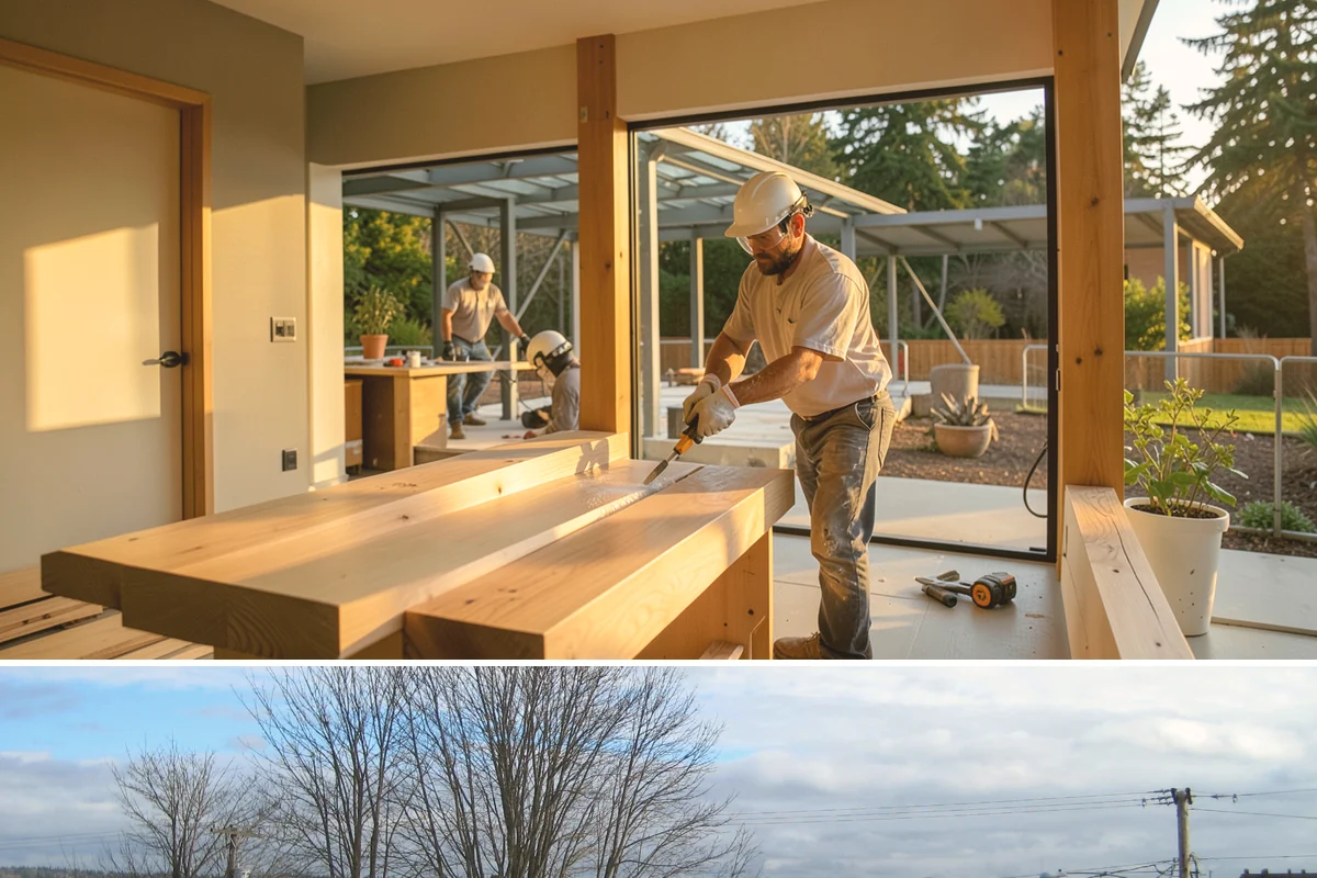 Flat-Panel Cabinet Installation in Langley, Island County, WA - Flat-panel cabinet installation is indoor work handled year-round with your project timeline.