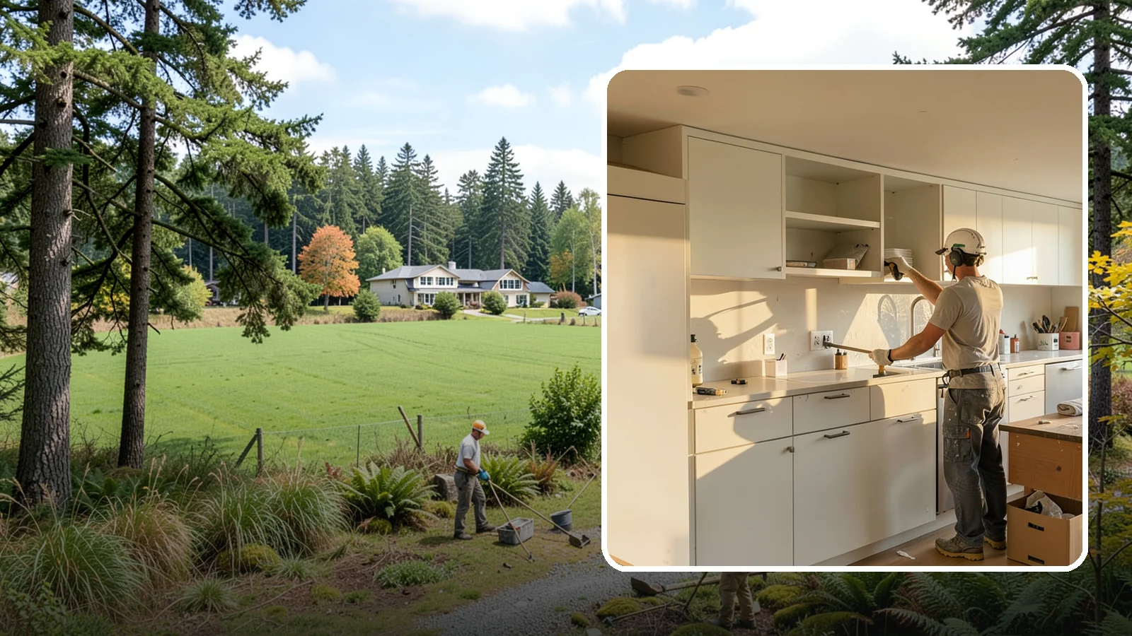 Flat-Panel Cabinet Installation in Lyman, Skagit County, WA - Installing sleek flat-panel cabinets that bring a clean, modern, and minimalist look to your space.
