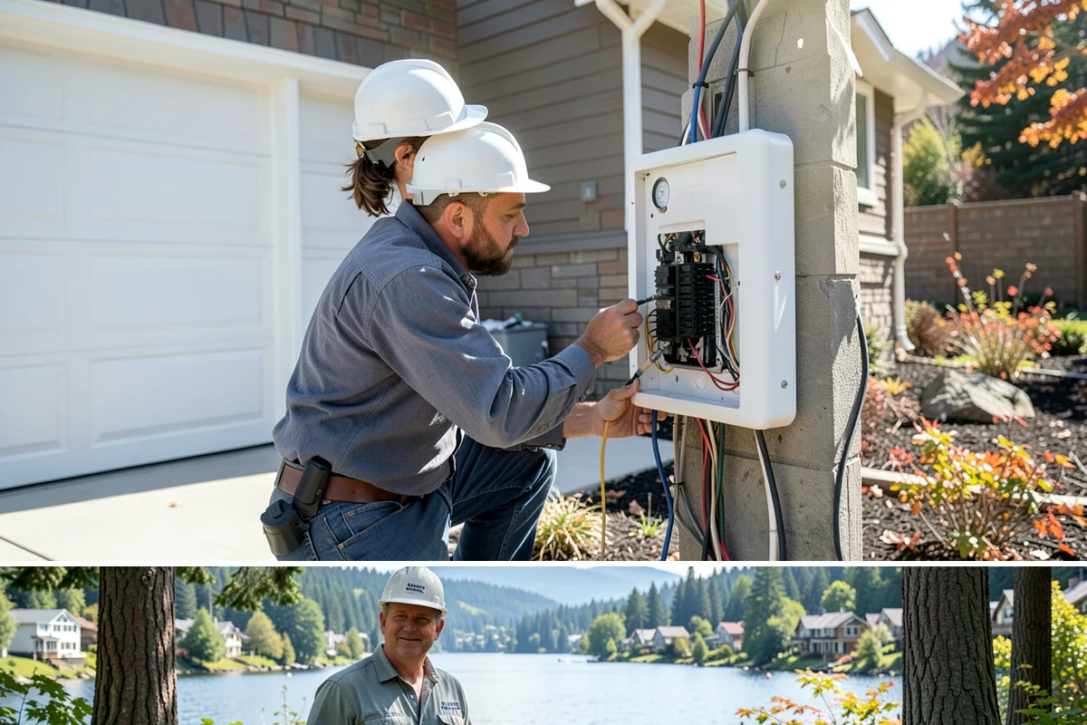Flat-Panel Cabinet Installation in Milton, King County, WA - Flat-panel cabinet installation is indoor work handled year-round with your project timeline.