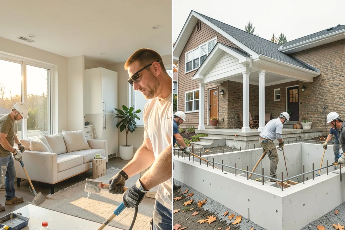 Flat-Panel Cabinet Installation in Monroe, Snohomish County, WA - Verify layout and establish level lines
