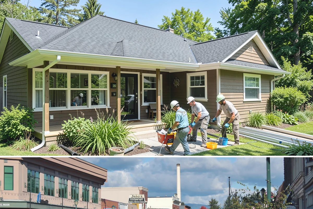 Flat-Panel Cabinet Installation in Monroe, Snohomish County, WA - Flat-panel cabinet installation is indoor work handled year-round with your project timeline.