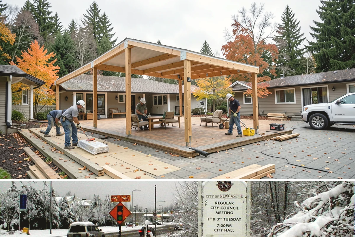 Flat-Panel Cabinet Installation in Newcastle, King County, WA - Flat-panel cabinet installation is indoor work handled year-round with your project timeline.