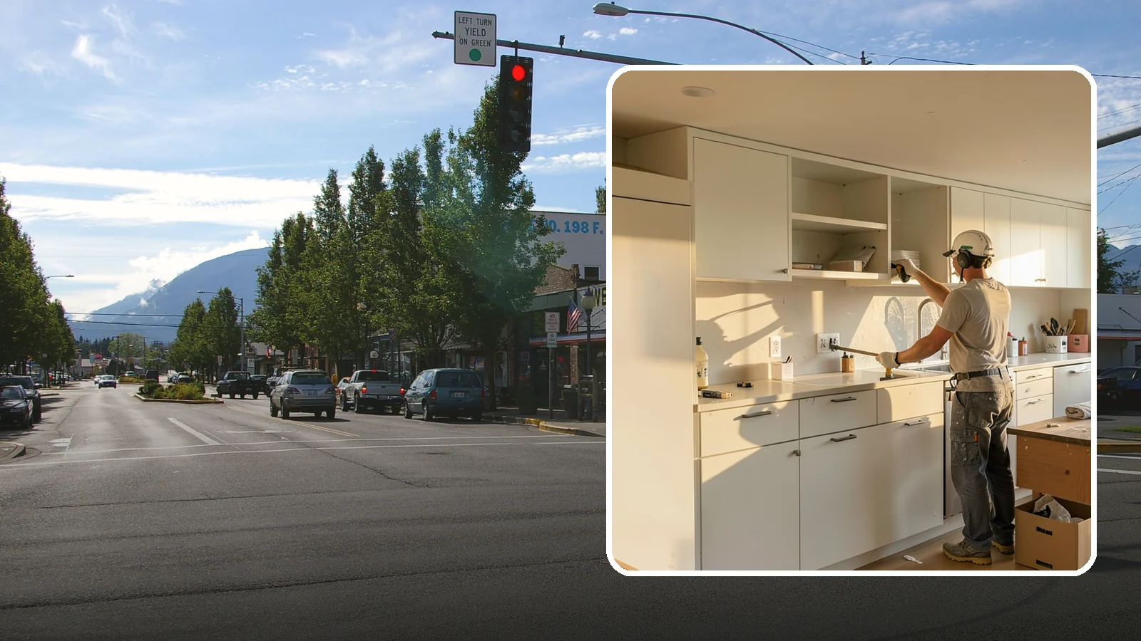 Flat-Panel Cabinet Installation in North Bend, King County, WA - Installing sleek flat-panel cabinets that bring a clean, modern, and minimalist look to your space.