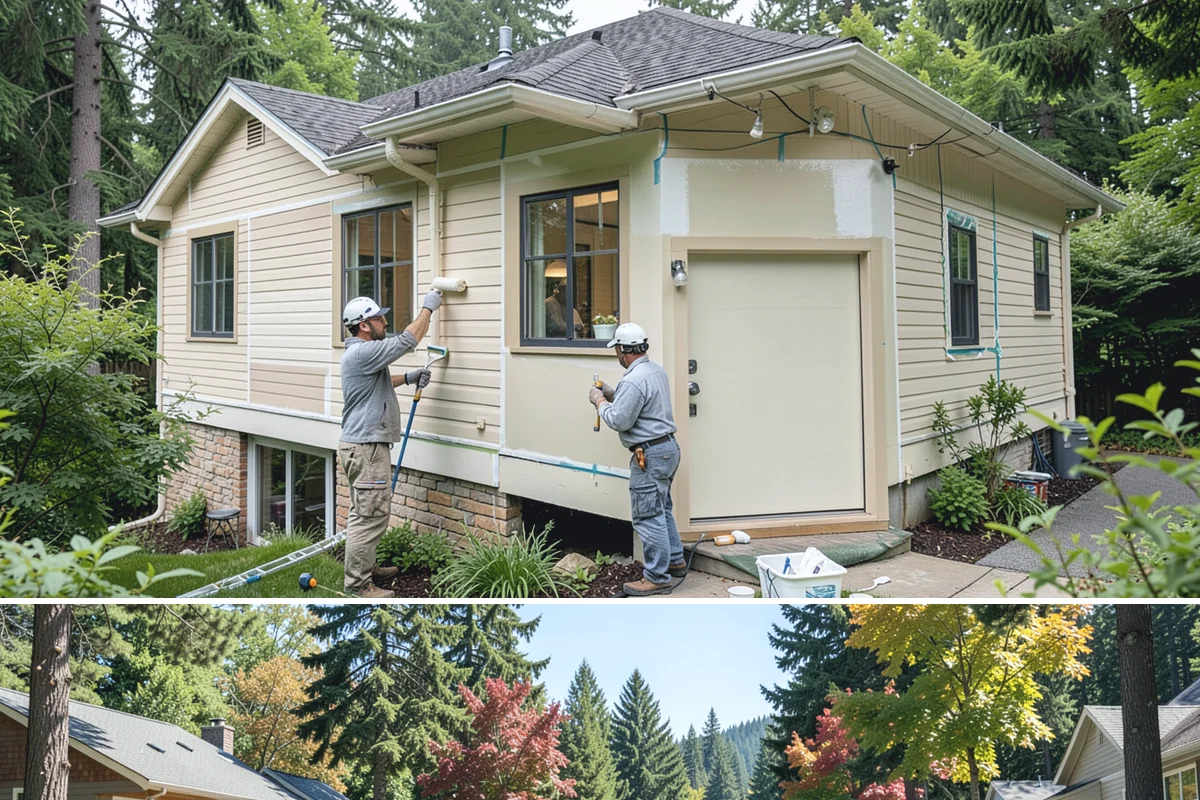 Flat-Panel Cabinet Installation in Orting, Pierce County, WA - Flat-panel cabinet installation is indoor work handled year-round with your project timeline.