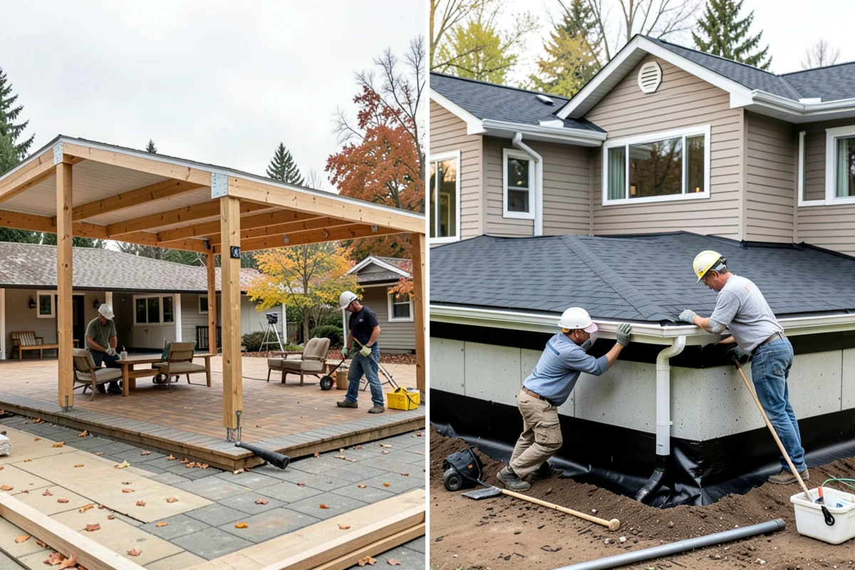 Flat-Panel Cabinet Installation in Puyallup, Pierce County, WA - Verify layout and establish level lines