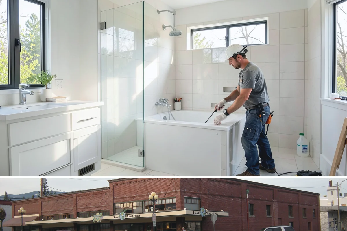 Flat-Panel Cabinet Installation in Sedro-Woolley, Skagit County, WA - Flat-panel cabinet installation is indoor work handled year-round with your project timeline.