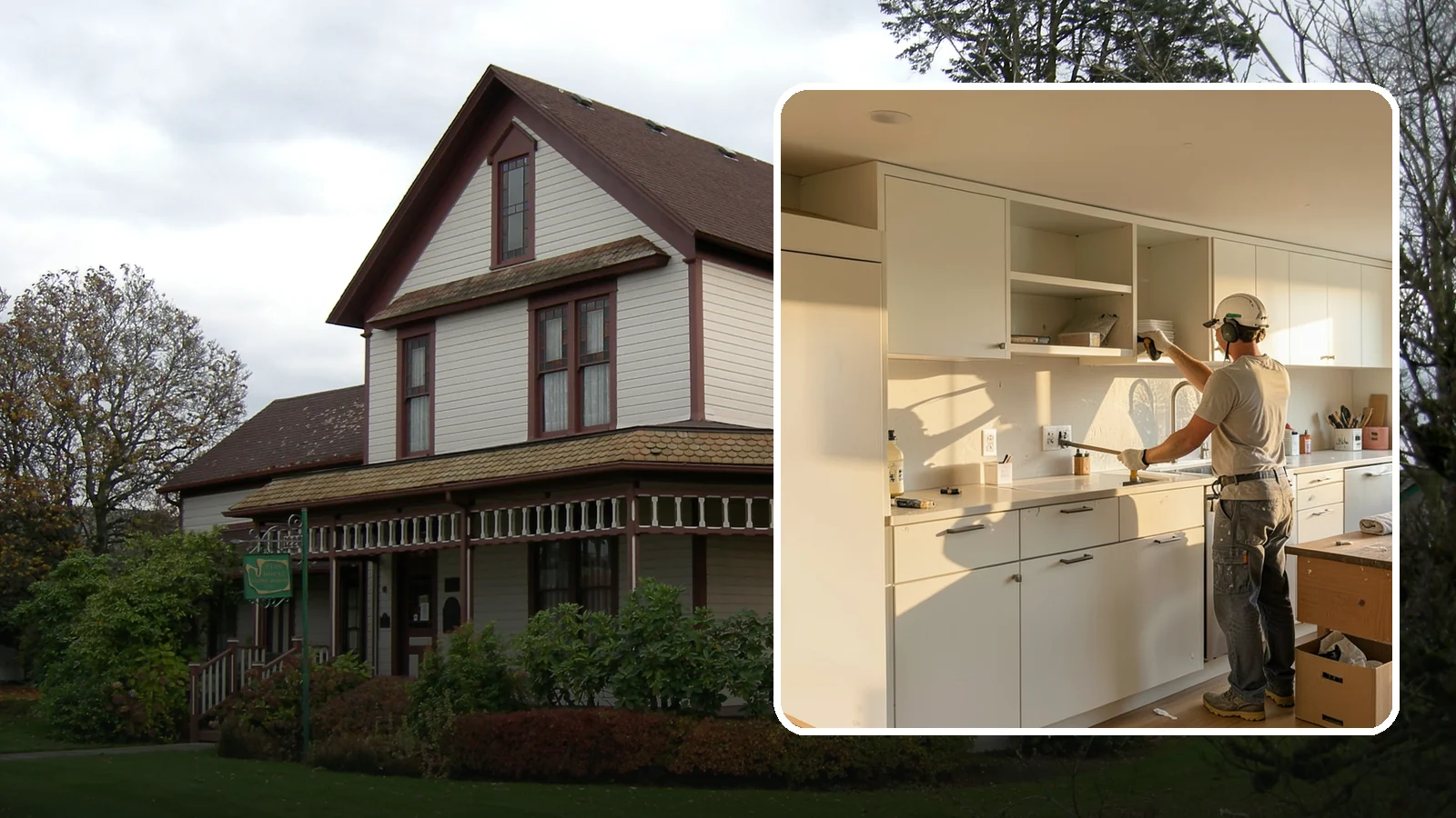 Flat-Panel Cabinet Installation in Sumner, Pierce County, WA - Installing sleek flat-panel cabinets that bring a clean, modern, and minimalist look to your space.