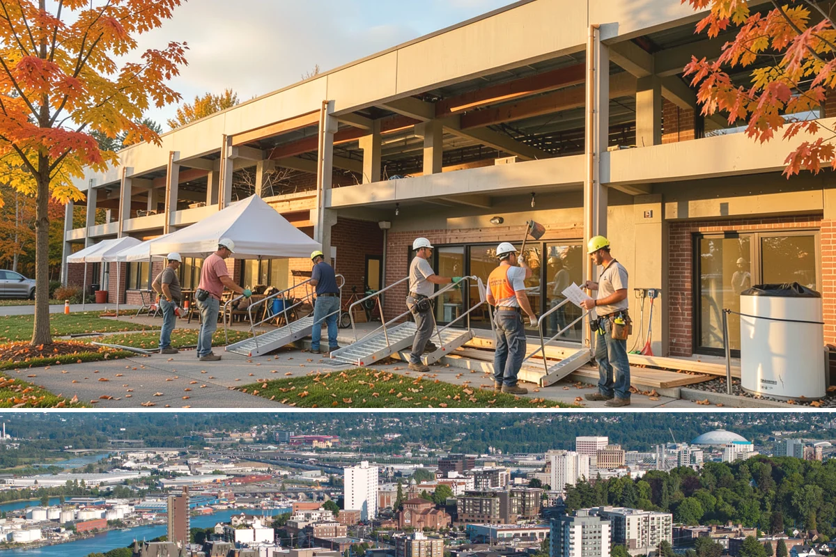 Flat-Panel Cabinet Installation in Tacoma, Pierce County, WA - Flat-panel cabinet installation is indoor work handled year-round with your project timeline.