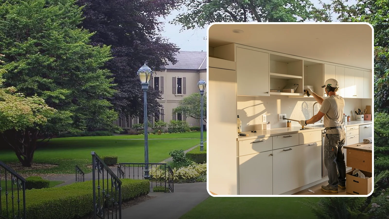 Flat-Panel Cabinet Installation in Woodinville, King County, WA - Installing sleek flat-panel cabinets that bring a clean, modern, and minimalist look to your space.