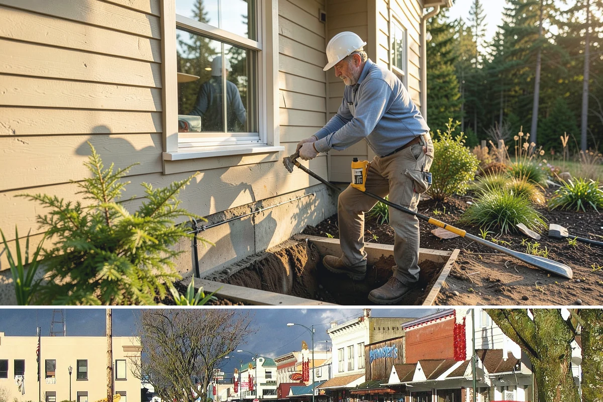 Flat Roof Installation in Arlington, Snohomish County, WA - Dry, mild summer conditions are ideal for membrane adhesion and welded seams.