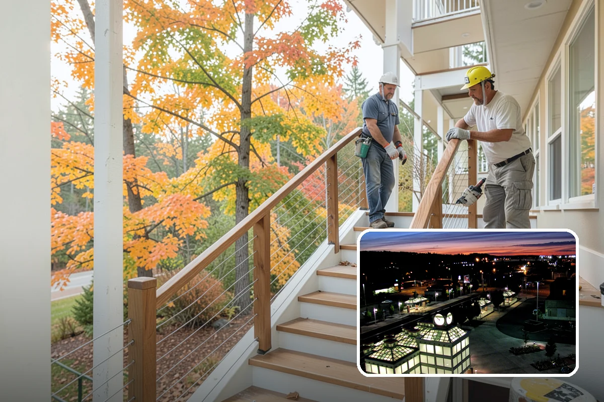 Flat Roof Installation in Auburn, King County, WA - Watertight membrane and sealed seams