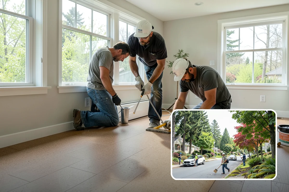 Flat Roof Installation in Beaux Arts Village, King County, WA - Watertight membrane and sealed seams