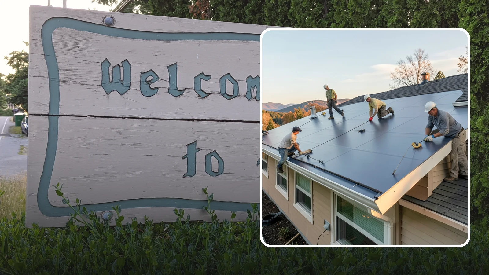 Flat Roof Installation in Brier, Snohomish County, WA - A watertight flat roof system installed with proper slope and membrane sealing for reliable drainage.